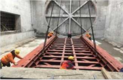 盾構(gòu)機(jī)組裝簡單流程